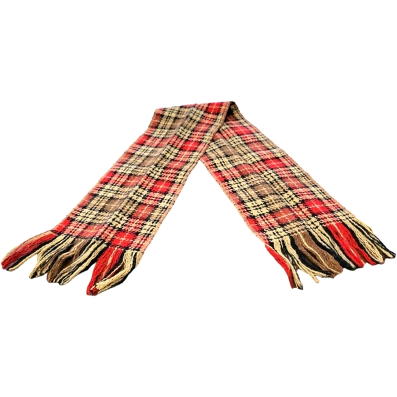 Doll Plaid Skirt Red & Brown & Matching Scarf American Girl Sized (18" Doll) - Picture 7 of 7